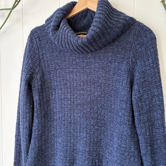 Hilary Radley Blue Turtleneck Sweater | Size Medium - Picture 2 of 3